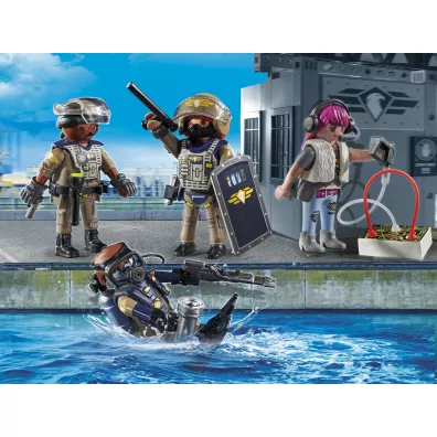 Playmobil City Action Zestaw figurek jednostki specjalnej 71146