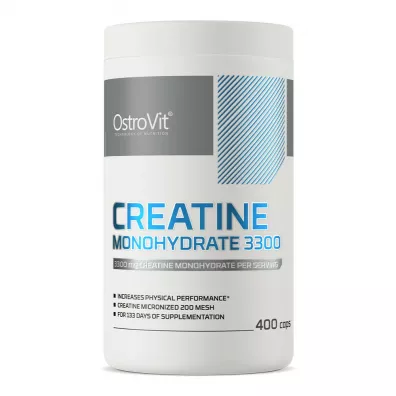 OstroVit Monohydrat Kreatyny 3300 mg - suplement diety 400 kaps.