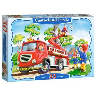 Puzzle konturowe 30 el. Kitten Rescue Castorland