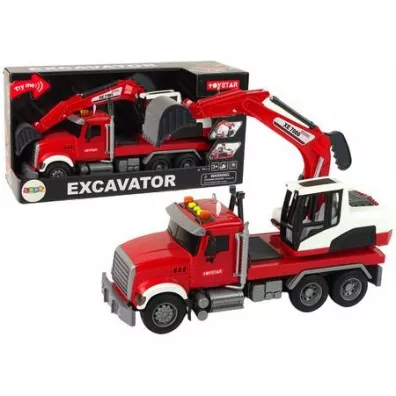Ci�ar�wka z kopark� ze �wiat�em i d�wi�kiem LeanToys