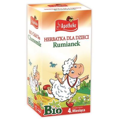Apotheke Herbatka dla dzieci - rumiankowa od 4. miesica 20 x 1 g Bio