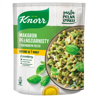 Knorr Makaron pe�noziarnisty z kremowym pesto 149 g