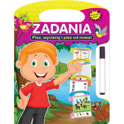 Zadania. Pisz, wycieraj i pisz od nowa!