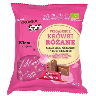 Me Gusto Kr�wki o smaku r�anym bezmleczne 150 g Bio