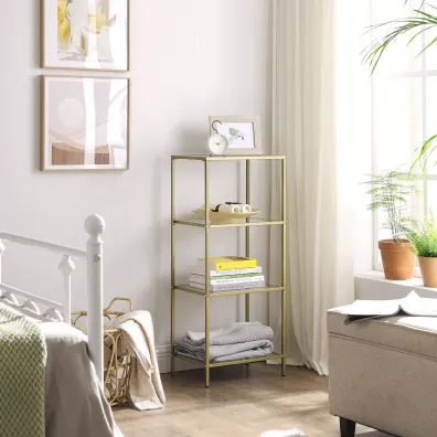Songmics Rega szklany uniwersalny 95 cm