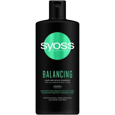 Syoss Balancing Shampoo szampon do włosów zachowujący równowagę 440 ml