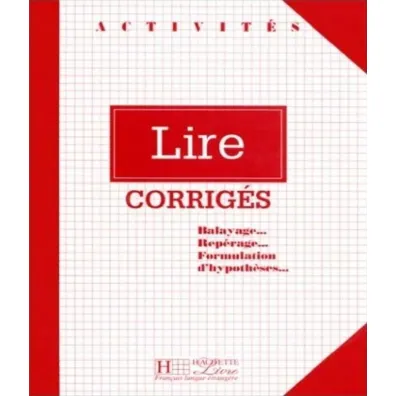 Lire - Corrige - Marisa Cavalli