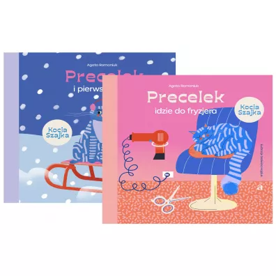 Pakiet Precelek i pierwszy �nieg, Precelek idzie do fryzjera - Agata Romaniuk, Malwina Hajduk