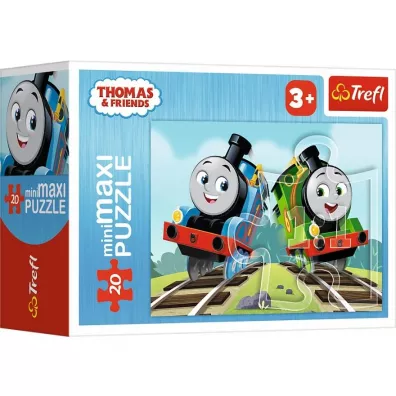 Puzzle 20 el. miniMAXI Z Tomkiem jest weso�o 2 Trefl