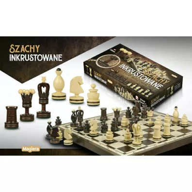 Gra Szachy inkrustowane