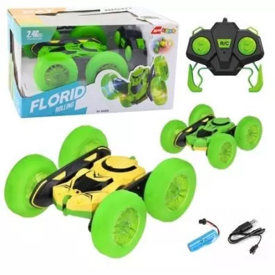 Samoch�d kaskaderski RC zielony LeanToys