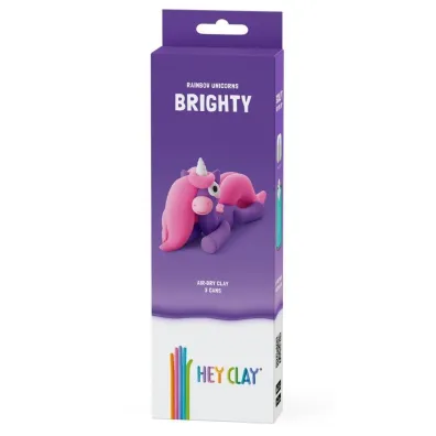 Hey Clay - T�czowy Jednoro�ec Brighty Tm Toys