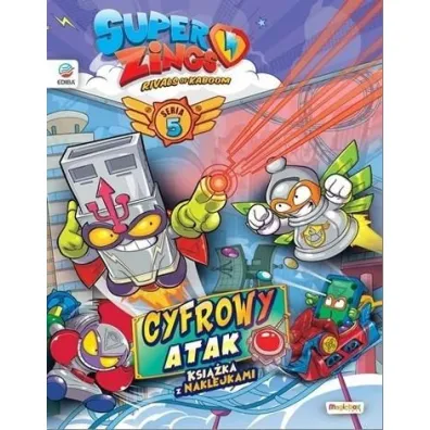 SuperZings. Ksi��ka z naklejkami. Seria 5
