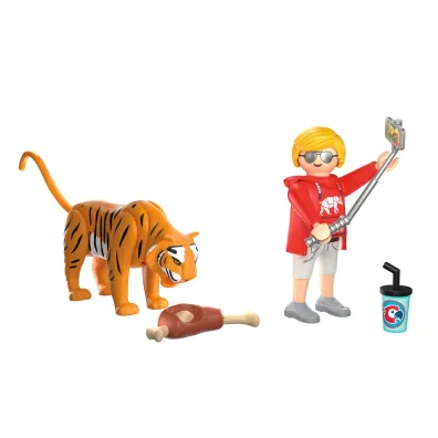 Playmobil Animals & Friends Tygrys i odwiedzaj�cy 72089