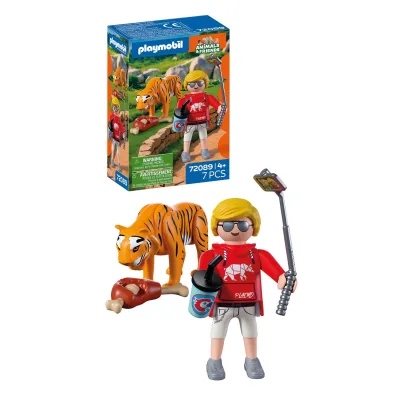 Playmobil Animals & Friends Tygrys i odwiedzaj�cy 72089