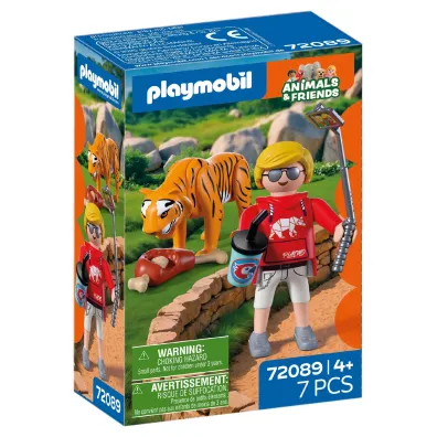 Playmobil Animals & Friends Tygrys i odwiedzaj�cy 72089