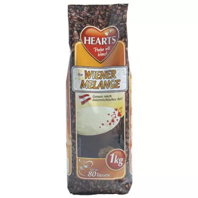 Hearts Kawa rozpuszczalna Cappuccino o smaku kawy po wiedesku 1 kg