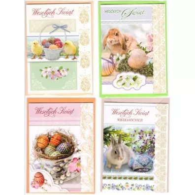 Top Graphic Karnet B6 Wielkanoc BBW �wieckie 10 szt.