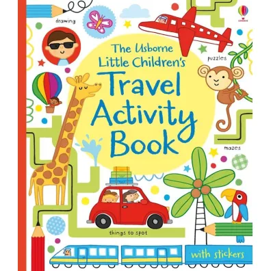 Little Children's Travel Activity Book wer. angielska - James MacLaine, Various