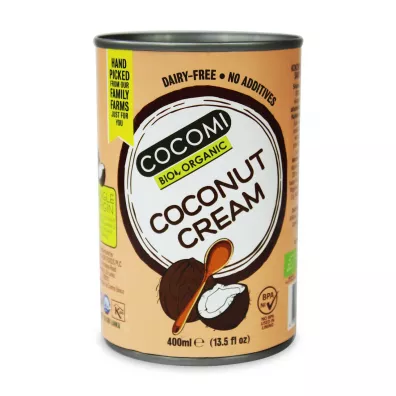 Cocomi Krem kokosowy bez gumy guar 330 ml Bio