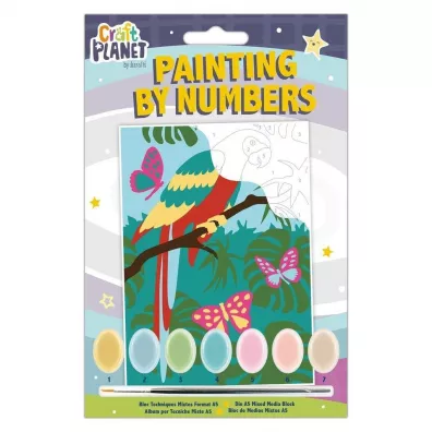 Malowanie po numerach Craft Planet - Papuga Dalprint