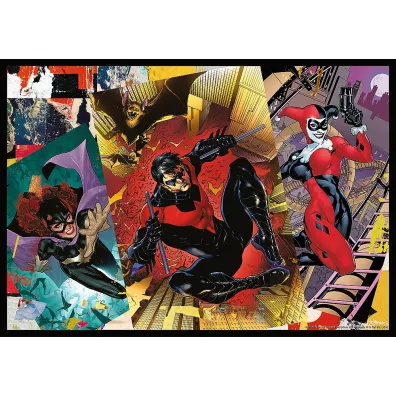 Puzzle 4x250 el. Batman w akcji Trefl