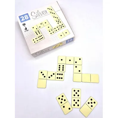 Domino kropki Silver ALEX