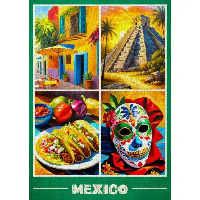 Puzzle 1000 Meksyk Enjoy