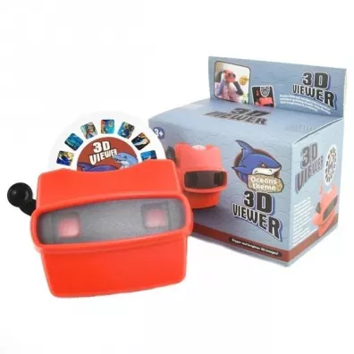 Projektor/okulary czerwony - prze�rocza ocean Robe