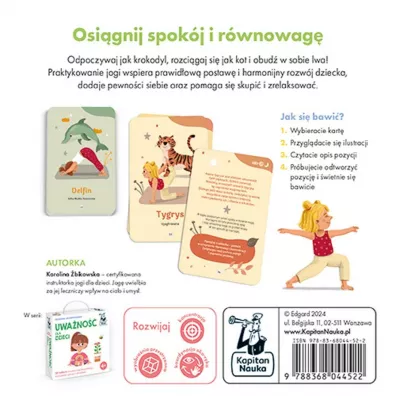 Joga dla dzieci. Trening cia�a i umys�u. Kapitan Nauka