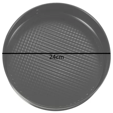 Spdzielnia Snb Biaystok Tortownica forma do pieczenia z odpinanym rantem 24cm czarna