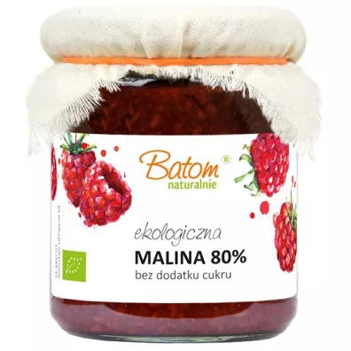 Batom Malina 80% bez dodatku cukru 270 g Bio