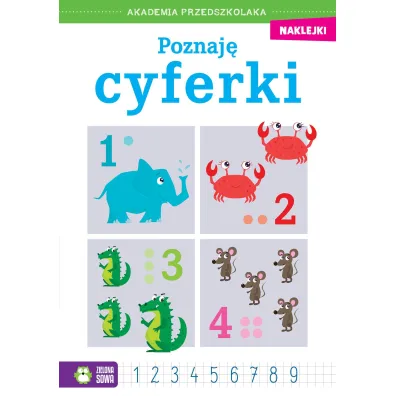 KSIAZECZKA EDUK 165X235 POZNAJE CYFERKI NAKL ZS