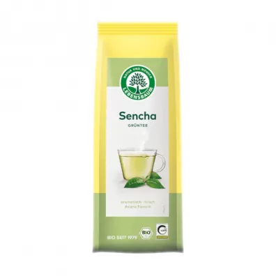Lebensbaum Herbata zielona Sencha liciasta 75 g Bio