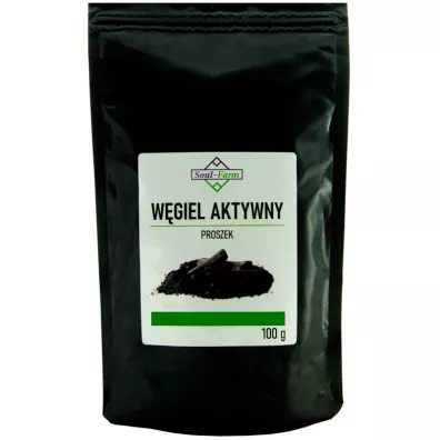 Soul Farm W�giel aktywny w proszku Suplement diety 100 g