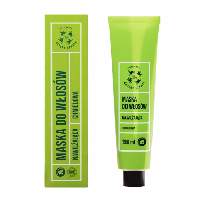 Mydlarnia 4 Szpaki Maska do wosw - Chmielowa 190 ml