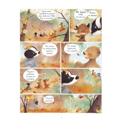 M�j pierwszy komiks 5+ Ale za�oga. Pan Borsuk i Pani Lisica. Tom 3