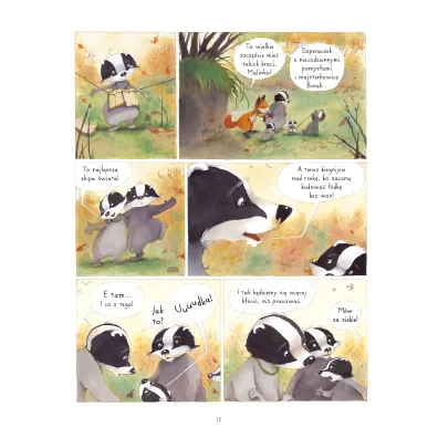 M�j pierwszy komiks 5+ Ale za�oga. Pan Borsuk i Pani Lisica. Tom 3