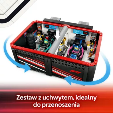 LEGO City F1® Gara� i bolidy Mercedes-AMG i Alpine 60444
