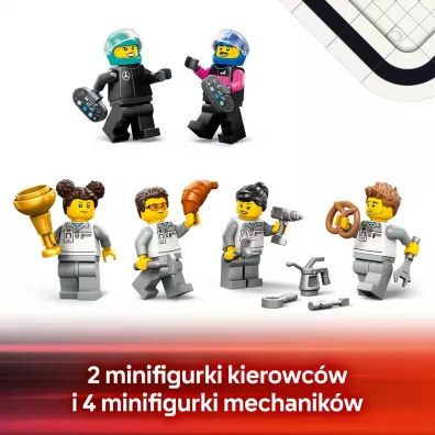 LEGO City F1® Gara� i bolidy Mercedes-AMG i Alpine 60444