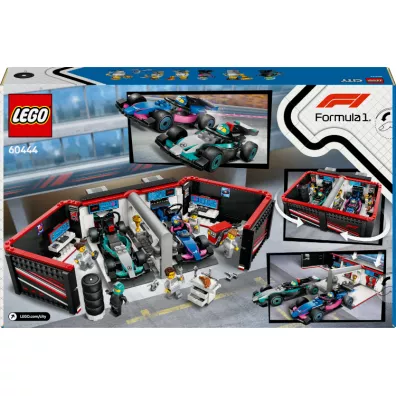 LEGO City F1® Gara� i bolidy Mercedes-AMG i Alpine 60444