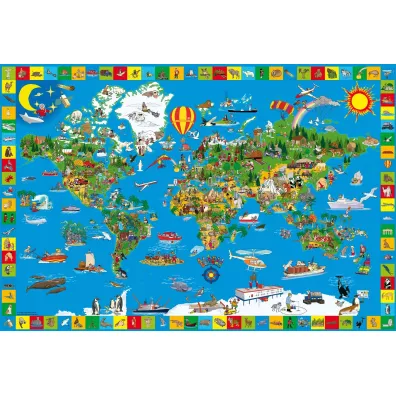 Puzzle 200 el. Twj niesamowity wiat Schmidt