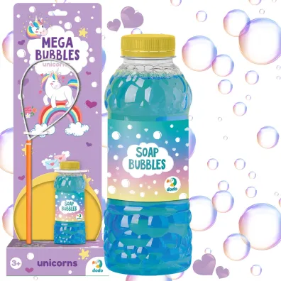 Mega ba�ki mydlane Jednoro�ce 450ml Dodo