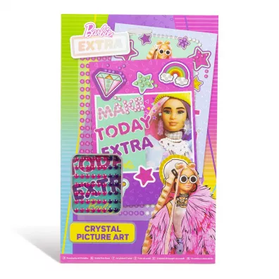 Barbie Extra Wyklejanka z krysztakami Rms