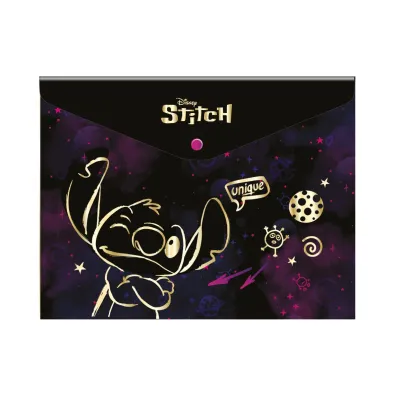 Patio Koperta na dokumenty A4 PP Disney Gold Stitch wz�r 2