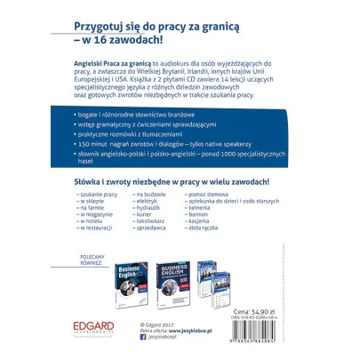 Angielski. Praca za granic�