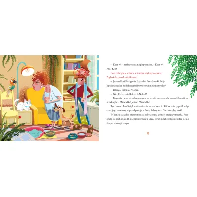 Pan St�pka i papuga ze Szmaragdowej Wyspy