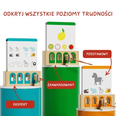 Logiczne �amig��wki, gra edukacyjna, poziom ekspert Top Bright