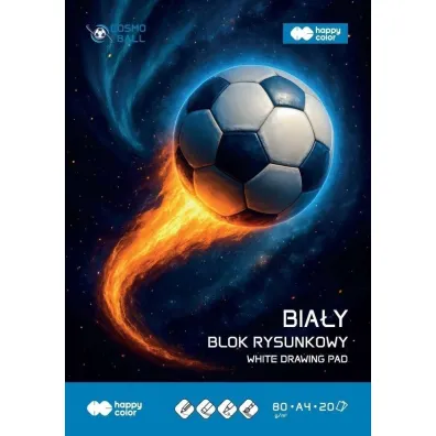 Blok rysunkowy bia�y A4/20K 80g HAPPY COLOR