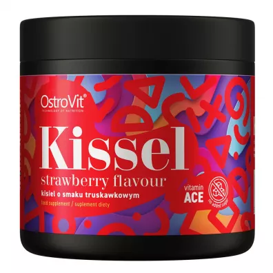 OstroVit Kissel strawberry flavour - Kisiel truskawkowy 200 g